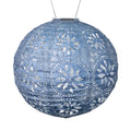 12" Boho Globe Solar Lantern