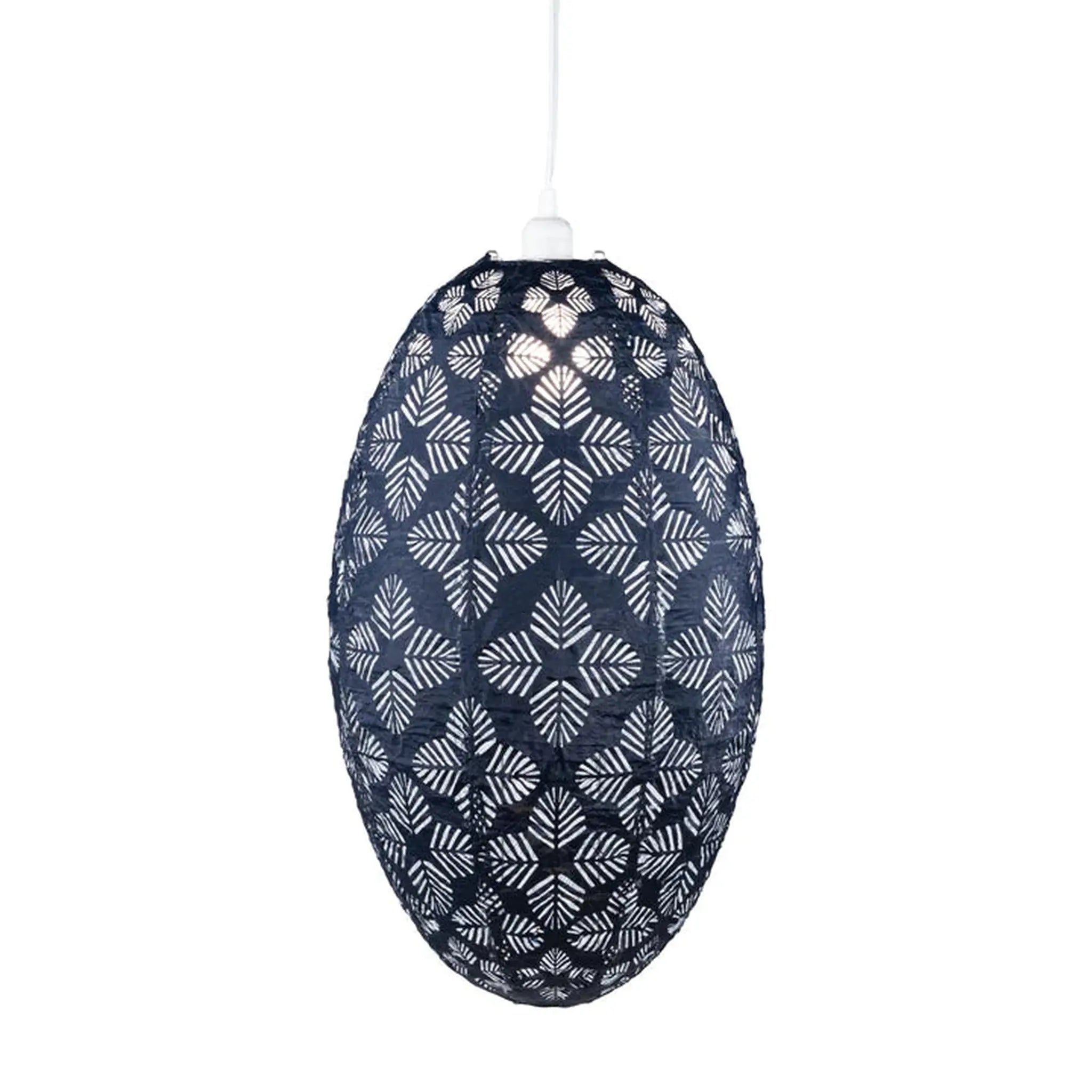 22" Palm Pod Pendant Lamp